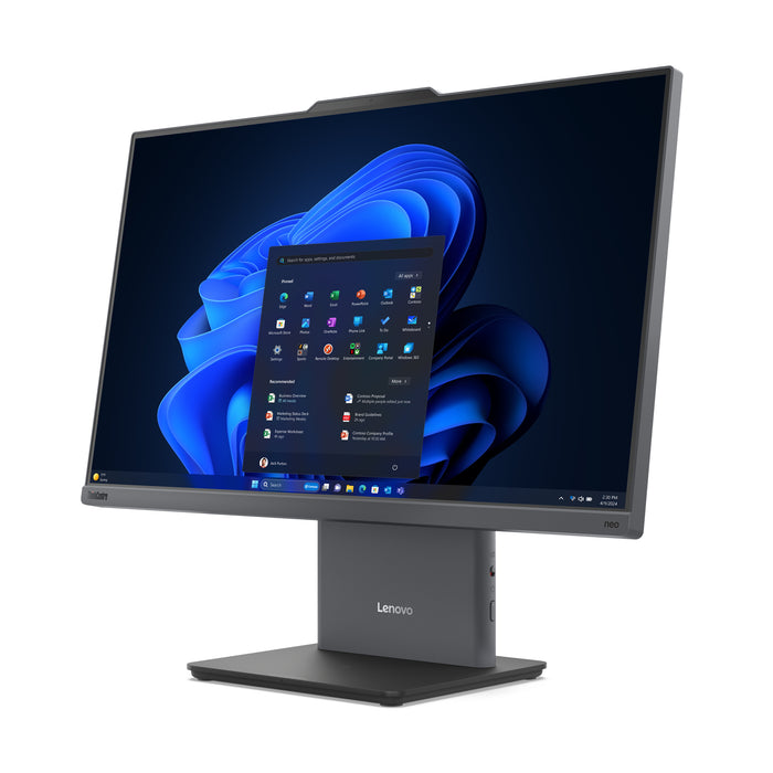 Lenovo ThinkCentre neo 50a 24 Gen 5, 60.5 cm (23.8"), Full HD, Intel® Core™ i5, 8 GB, 256 GB, Windows 11 Pro