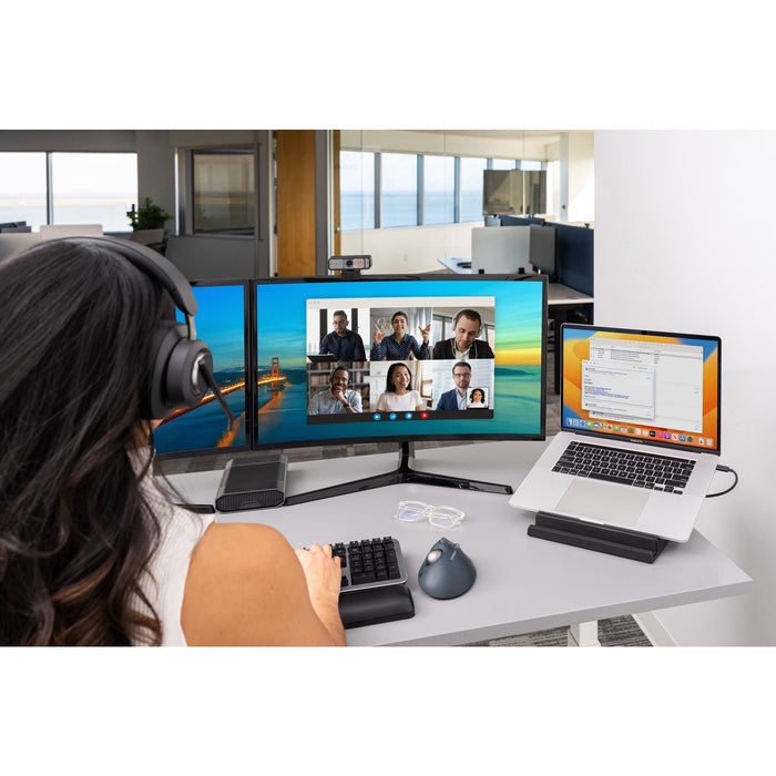 Kensington H3000 Bluetooth Over-Ear Headset, Wireless, Headset