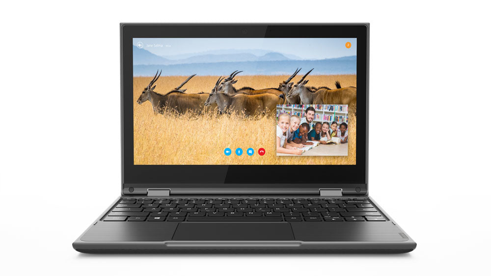 Lenovo 300e 2nd Gen, Intel® Celeron® N, 1.1 GHz, 29.5 cm (11.6"), 1366 x 768 pixels, 4 GB, 128 GB