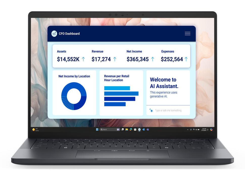 DELL Pro 13 Premium PA13250, Intel Core Ultra 7, 33.8 cm (13.3"), 1920 x 1200 pixels, 16 GB, 512 GB, Windows 11 Pro
