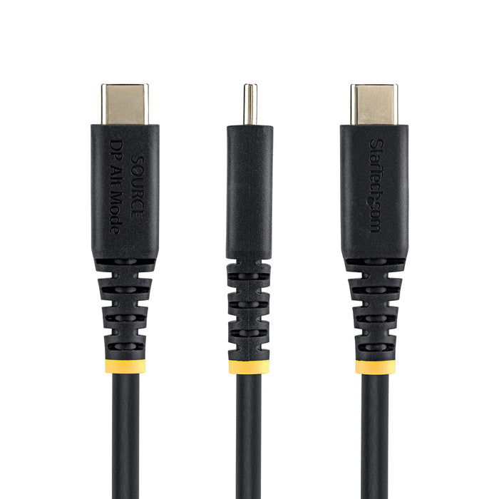 StarTech.com 1m USB-C to HDMI Adapter Cable, Gripping HDMI Connector, 4K 60Hz, Thunderbolt Compatible, HDR, Uni-Directional Cord for MacBook, Dell, HP, Lenovo, 1 m, USB Type-C, HDMI Type A (Standard), Male, Male, Straight