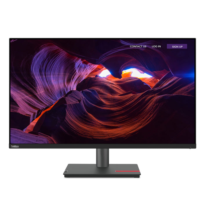 Lenovo ThinkVision P32p-30, 80 cm (31.5"), 3840 x 2160 pixels, 4K Ultra HD, LED, 6 ms, Black