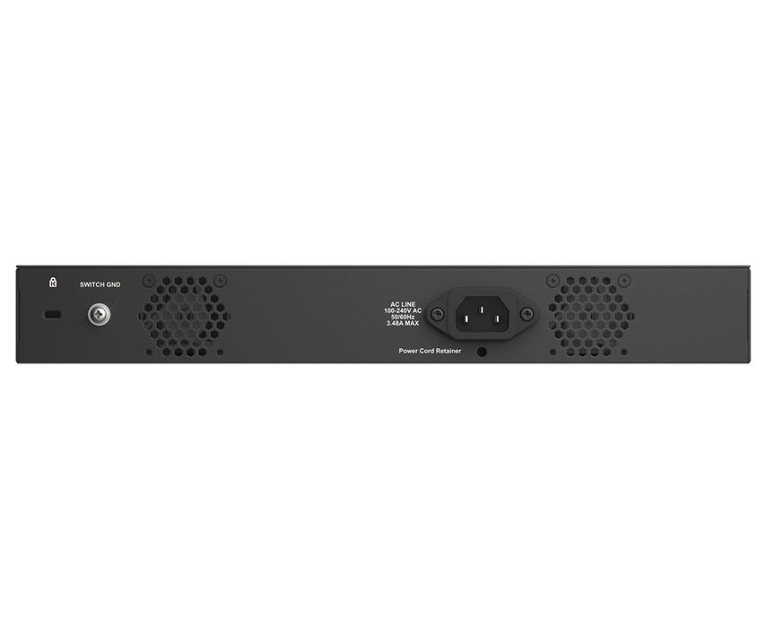 D-Link 10-Port Multi-Gigabit Smart Managed PoE+ Switch including 8 x 2.5G PoE & 2 x 10G SFP+, Managed, L2/L3, 2.5G Ethernet (100/1000/2500), Power over Ethernet (PoE), Rack mounting