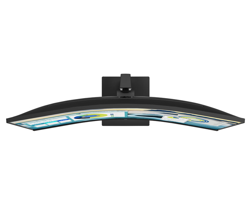 HP P34hc G4 WQHD USB-C Curved Monitor, 86.4 cm (34"), 3440 x 1440 pixels, Wide Quad HD, LCD, 5 ms, Black