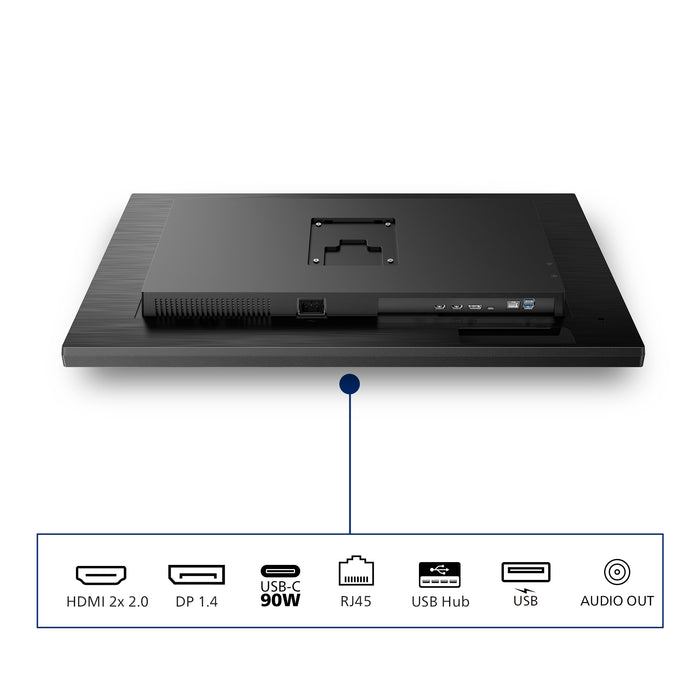 Philips 3000 series 32B1U3900/00, 80 cm (31.5"), 3840 x 2160 pixels, 4K Ultra HD, LCD, 4 ms, Black