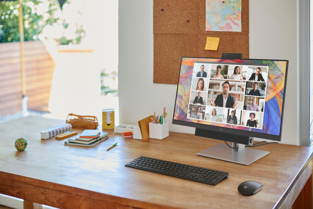 HP E24d G4 FHD USB-C Docking Monitor, 60.5 cm (23.8"), 1920 x 1080 pixels, Full HD, 5 ms, Black