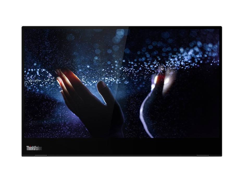 Lenovo M14t, 35.6 cm (14"), 1920 x 1080 pixels, Full HD, LED, 8 ms, Black