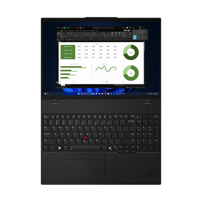 Lenovo ThinkPad L16 Gen 1 (Intel), Intel Core Ultra 5, 40.6 cm (16"), 1920 x 1200 pixels, 16 GB, 512 GB, Windows 11 Pro
