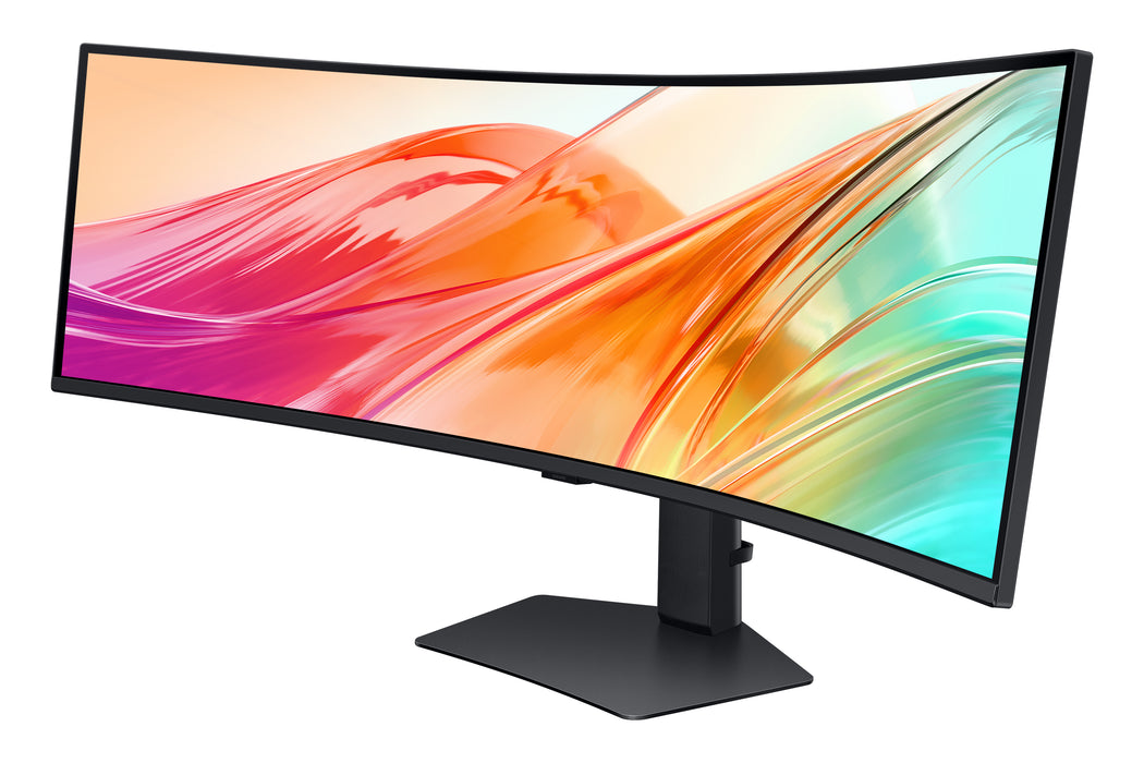 Samsung S95UC, 124.5 cm (49"), 5120 x 1440 pixels, Dual QHD, LCD, 5 ms, Black