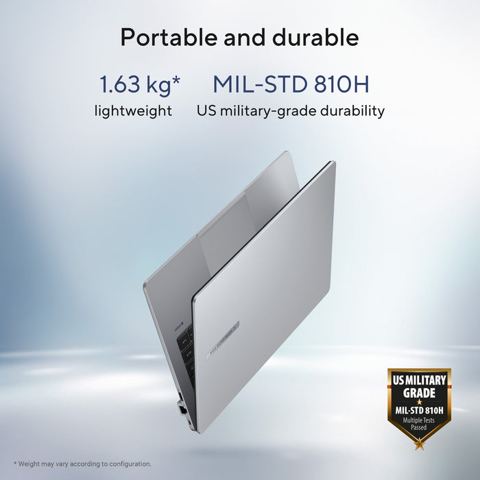 ASUS ExpertBook P1 P1503CV-582XA, Intel Core 5, 39.6 cm (15.6"), 1920 x 1080 pixels, 8 GB, 256 GB, Windows 11 Pro Education