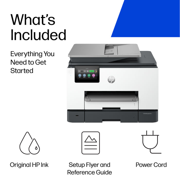 HP OfficeJet Pro 9132e Wireless All-in-One Color Printer, Instant Ink; Two-sided printing, Thermal inkjet, Colour printing, 4800 x 1200 DPI, A4, Direct printing, Grey