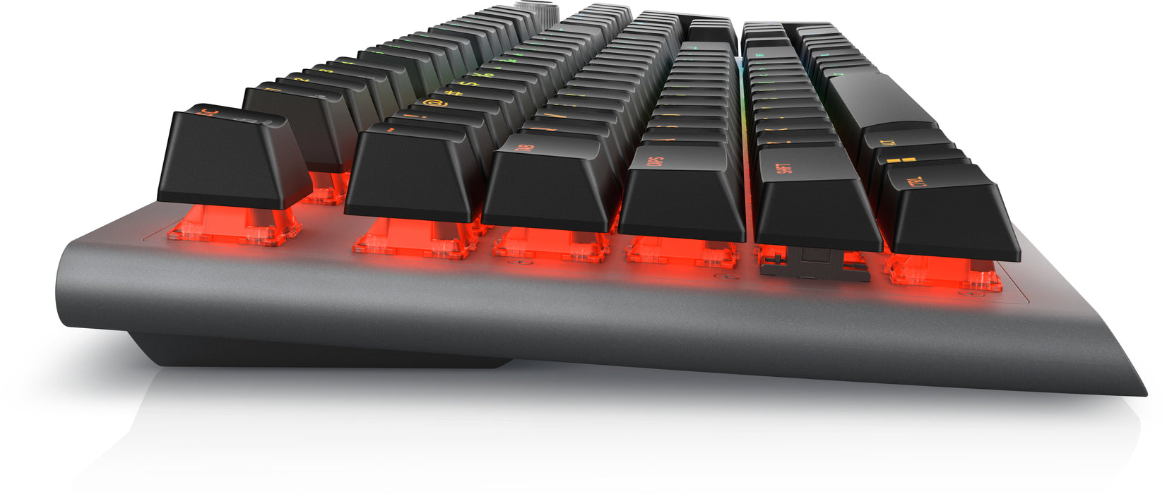 Alienware Tri-Mode AW920K, Full-size (100%), Wired & Wireless, USB + RF Wireless + Bluetooth, Mechanical, RGB LED, Grey