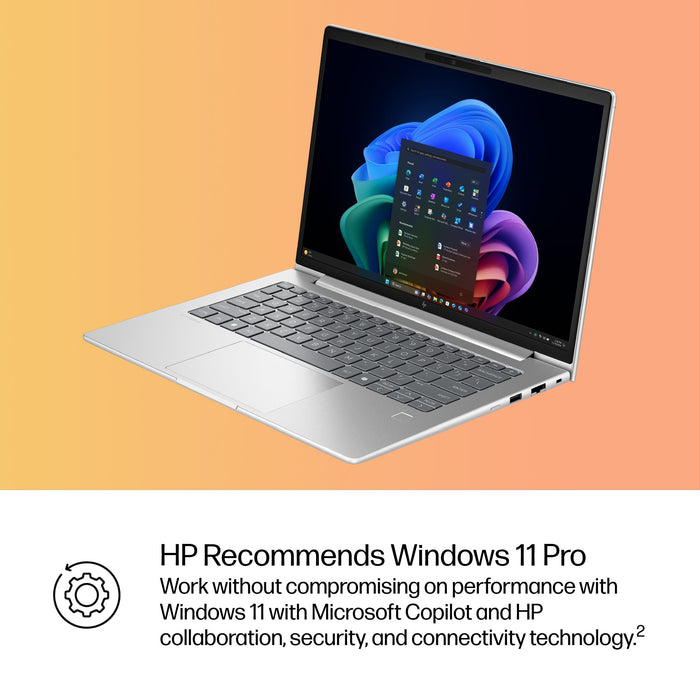 HP EliteBook 6 G1q Next Gen AI PC, Snapdragon, 35.6 cm (14"), 1920 x 1200 pixels, 16 GB, 512 GB, Windows 11 Pro