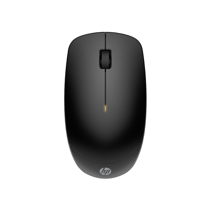 HP 230 Slim Wireless Mouse, Ambidextrous, Optical, RF Wireless, 1600 DPI, Black