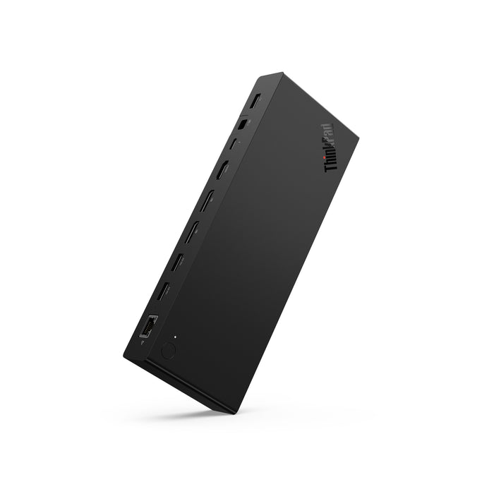 Lenovo 40BG0135UK, Wired, Thunderbolt 4, 100 W, 2500 Mbit/s, Black, Eclipse Black