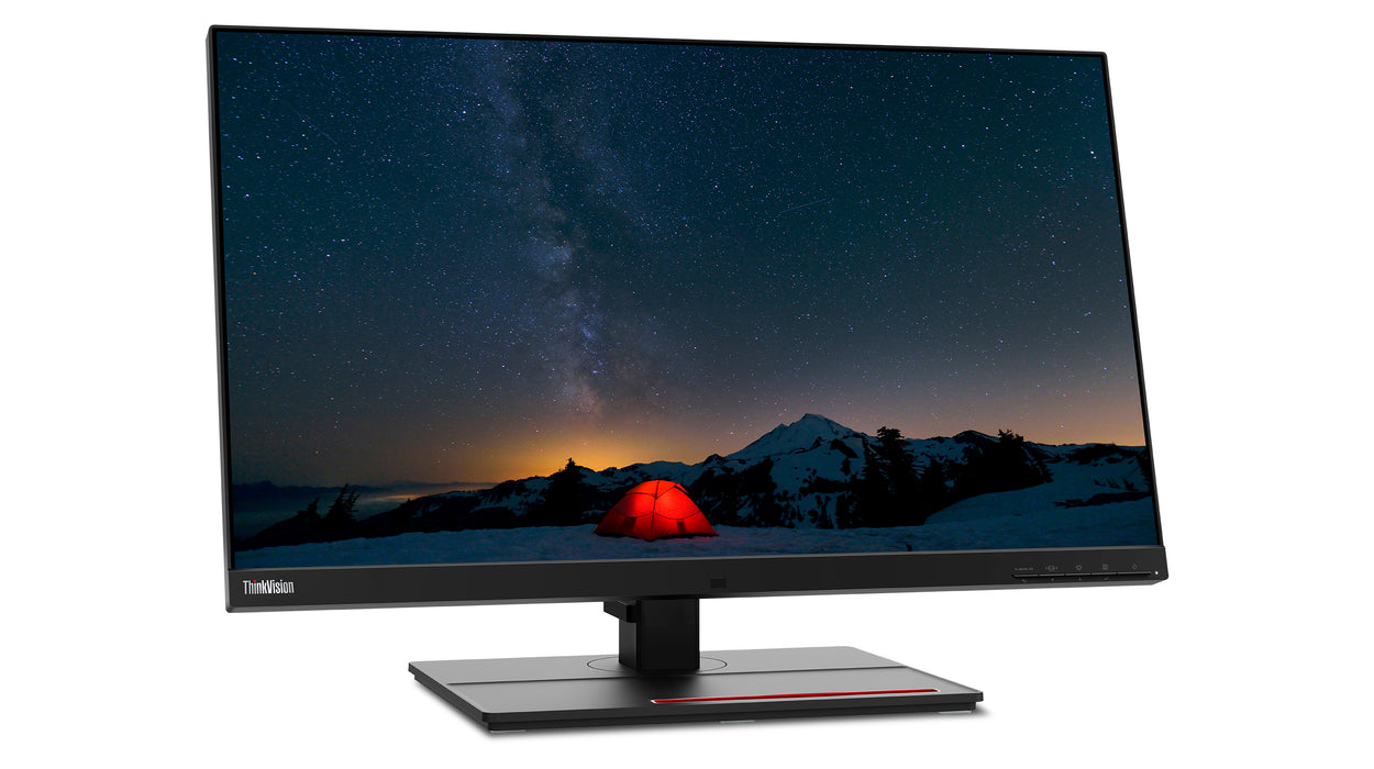 Lenovo ThinkVision P27u-20 Monitor, 68.6 cm (27"), 3840 x 2160 pixels, 4K Ultra HD, LED, 6 ms, Black