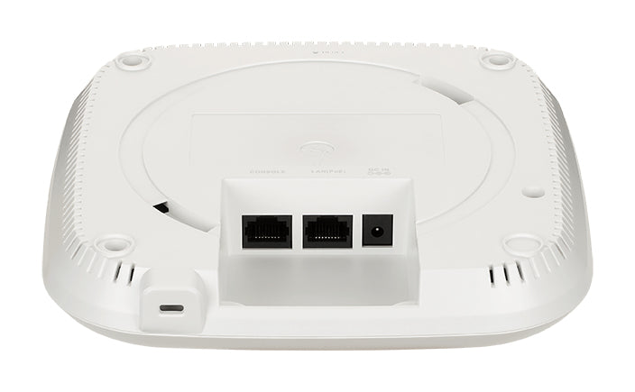 D-Link AX1800 Wi-Fi 6 Dual-Band PoE Access Point, 2.4 GHz, 5 GHz, 1800 Mbit/s, 64-bit WEP, 128-bit WEP, SSID, SSL/TLS, WPA, WPA2, WPA3, 10,100,1000 Mbit/s