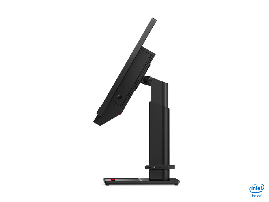 Lenovo ThinkCentre Tiny-In-One, 60.5 cm (23.8"), 1920 x 1080 pixels, Full HD, LED, 6 ms, Black