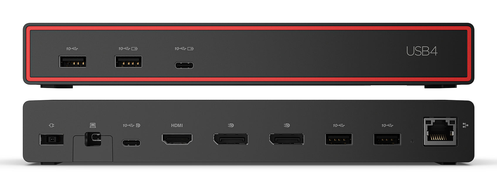 Lenovo ThinkPad USB4 Dock 5000, Wired, USB4, 65 W, 1000 Mbit/s, Black, Eclipse Black
