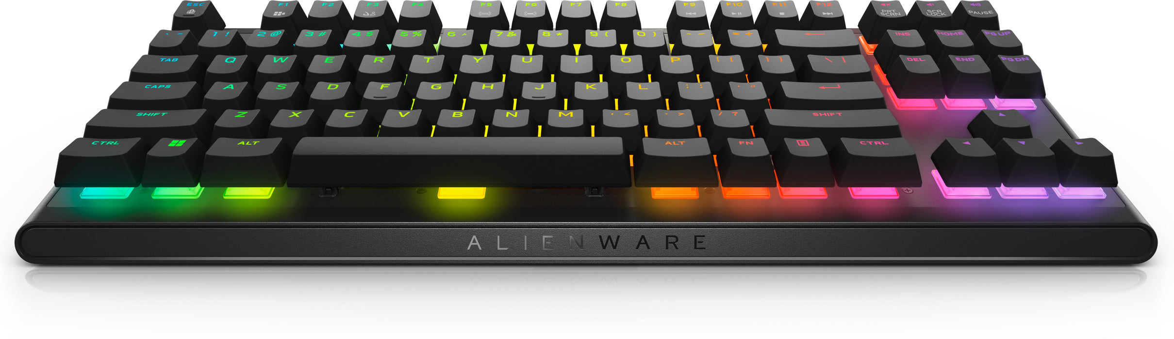 Alienware AW420K, Tenkeyless (80 - 87%), Wired, USB, Mechanical, RGB LED, Black