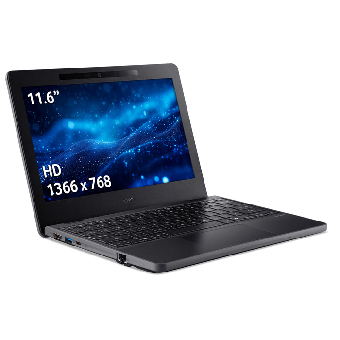 Acer TravelMate B3 (TMB311-34-TCO) Intel N250, 8GB, 256GB, Win11Pro Education Notebook, Intel® N, 1.3 GHz, 29.5 cm (11.6"), 1366 x 768 pixels, 8 GB, 256 GB