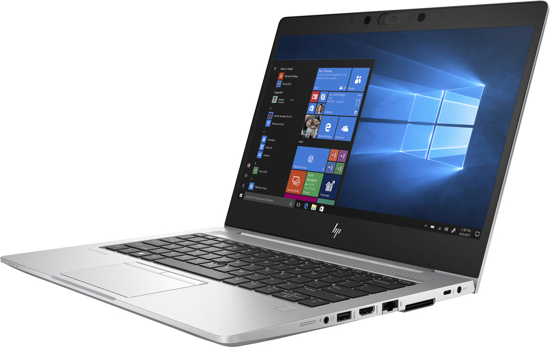 HP EliteBook 830 G6, Intel® Core™ i7, 1.8 GHz, 33.8 cm (13.3"), 1920 x 1080 pixels, 8 GB, 512 GB