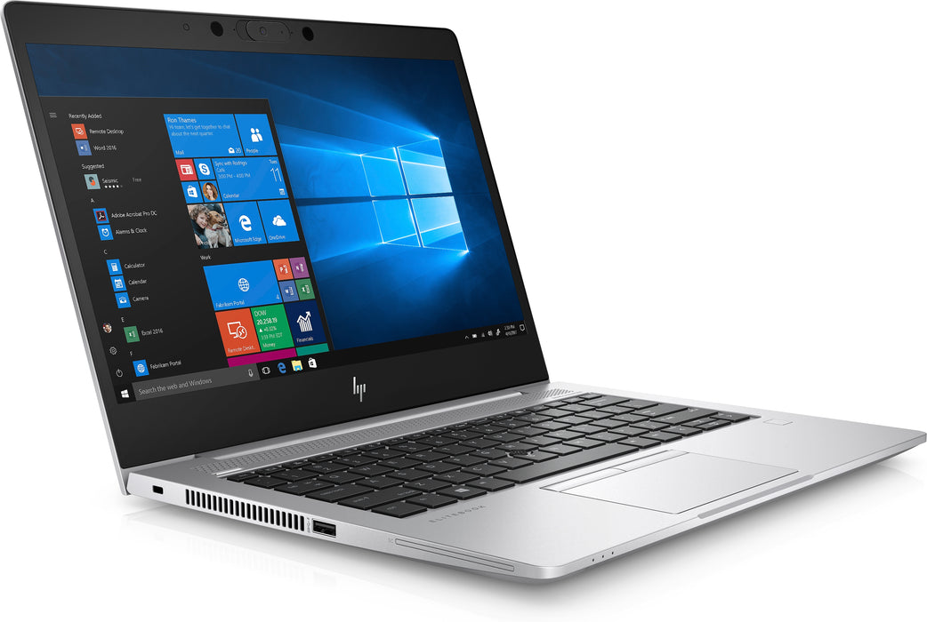 HP EliteBook 830 G6, Intel® Core™ i7, 1.8 GHz, 33.8 cm (13.3"), 1920 x 1080 pixels, 8 GB, 512 GB