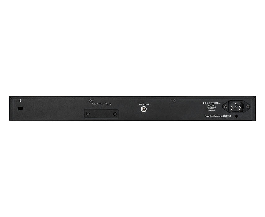 D-Link 24 x 10/100/1000BASE-T Ports Layer 3 Stackable Managed Gigabit Switch, Managed, L3, Gigabit Ethernet (10/100/1000)