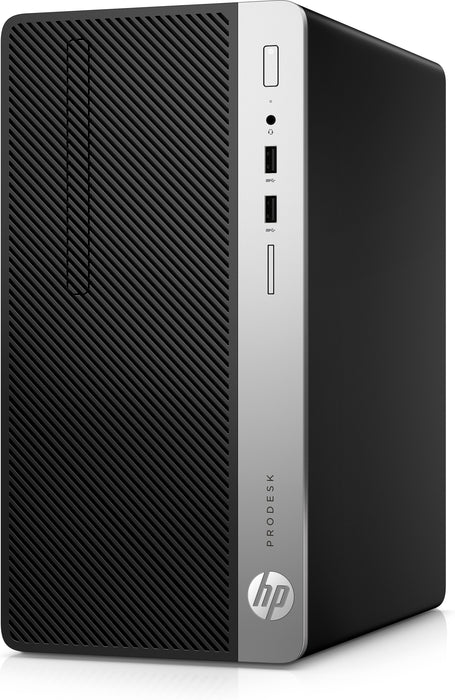HP ProDesk 400 G6, 3 GHz, Intel® Core™ i5, i5-8500, 8 GB, 256 GB, Windows 10 Pro