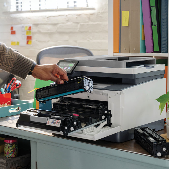 HP LaserJet Pro 3302fdw Wireless Multifunction Color Printer, Copier, Scanner; Duplex, Laser, Colour, 600 x 600 DPI, A4, 25 ppm, Duplex printing
