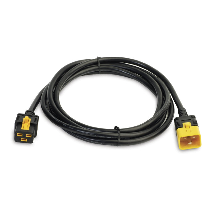 APC Power Cord, Locking C19 to C20, 3.0m, 3 m, IEC C20, C20 coupler, 230 V, 16 A