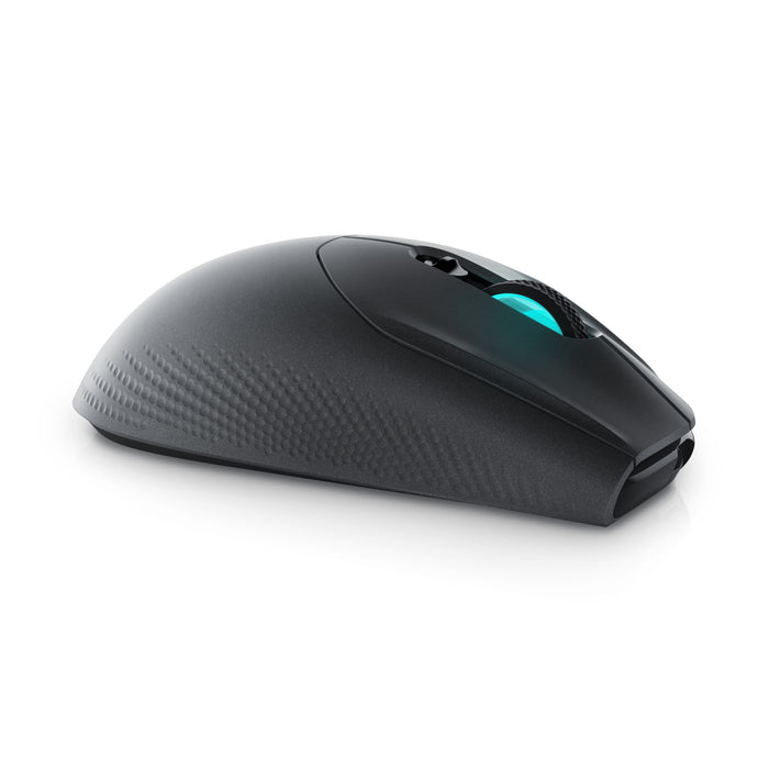 Alienware AW620M, Right-hand, Optical, RF Wireless + USB Type-C, 26000 DPI, Black