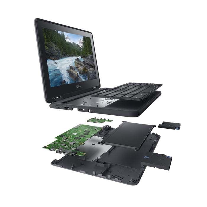 DELL Chromebook 3100 2-in-1, Intel® Celeron® N, 1.1 GHz, 29.5 cm (11.6"), 1366 x 768 pixels, 4 GB, 32 GB