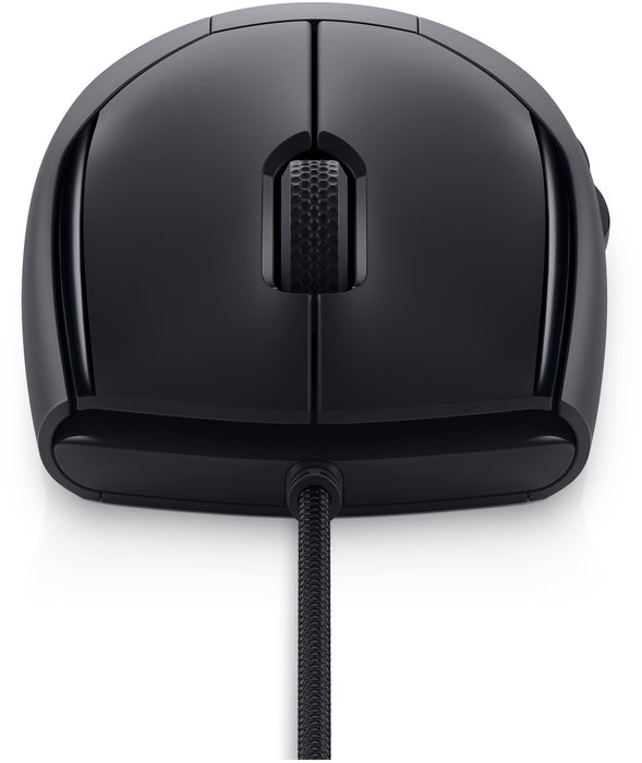 Alienware AW320M, Ambidextrous, Optical, USB Type-A, 3200 DPI, Black