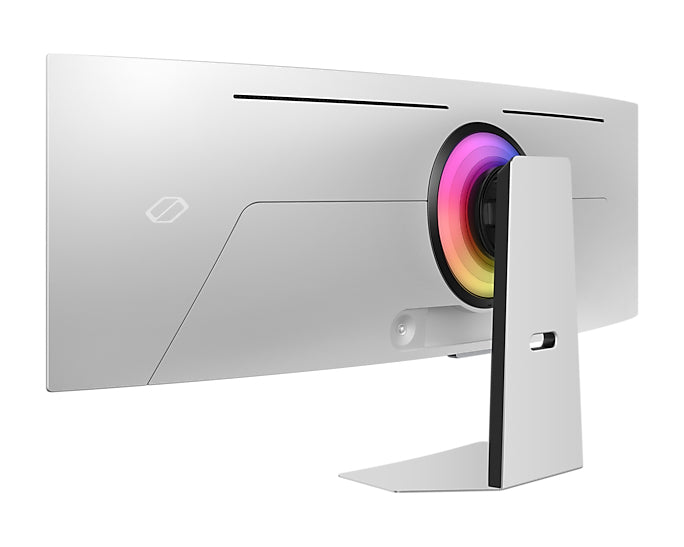 Samsung LS49CG954SU, 124.5 cm (49"), 5120 x 1440 pixels, Dual QHD, OLED, 0.03 ms, Silver