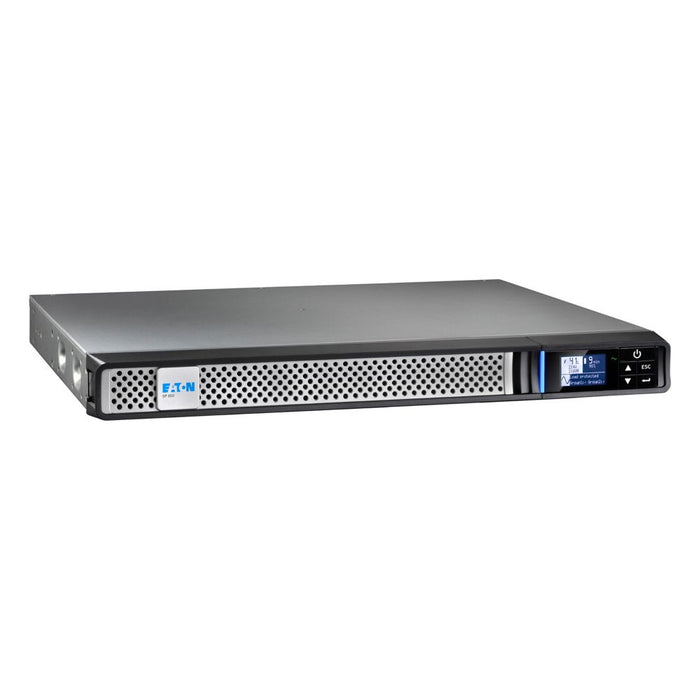 Eaton 160 -294V Input Rack Mount Uninterruptible Power Supply, 650VA (520W), 5P650I, Line-Interactive, 0.65 kVA, 520 W, Sine, 160 V, 294 V
