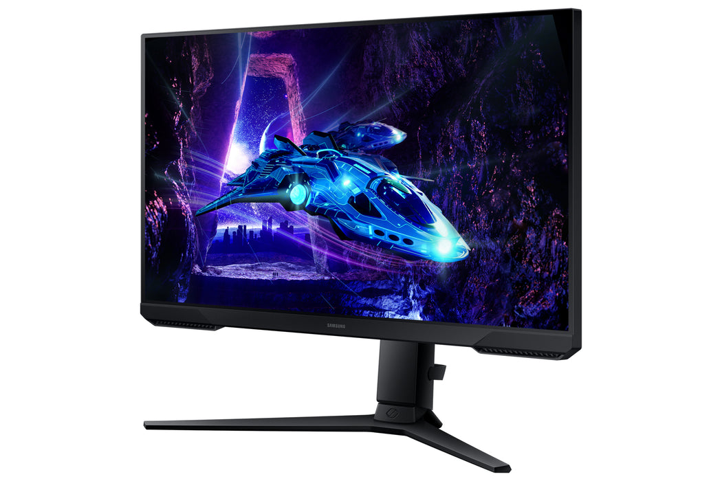 Samsung 24" Odyssey G30D, FHD, 180Hz Gaming Monitor, 61 cm (24"), 1920 x 1080 pixels, Full HD, LED, 1 ms, Black