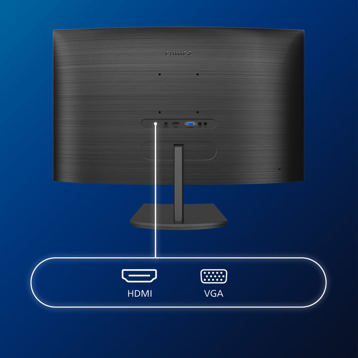 Philips E Line 271E1SCA/00, 68.6 cm (27"), 1920 x 1080 pixels, Full HD, LCD, 4 ms, Black