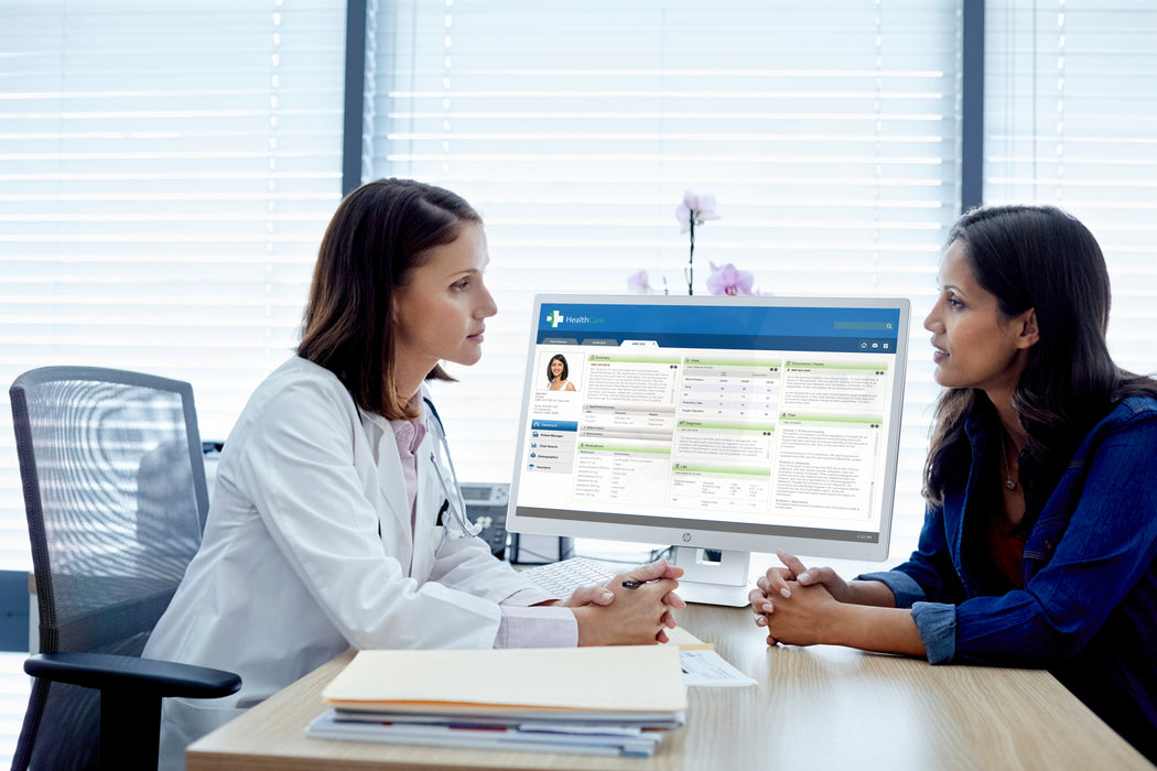 HP Healthcare Edition HC241, 61 cm (24"), 1920 x 1200 pixels, WUXGA, LED, 14 ms, White
