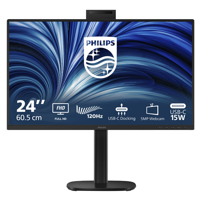 Philips 3000 series 24B2U3301H/00, 60.5 cm (23.8"), 1920 x 1080 pixels, Full HD, LCD, 4 ms, Black