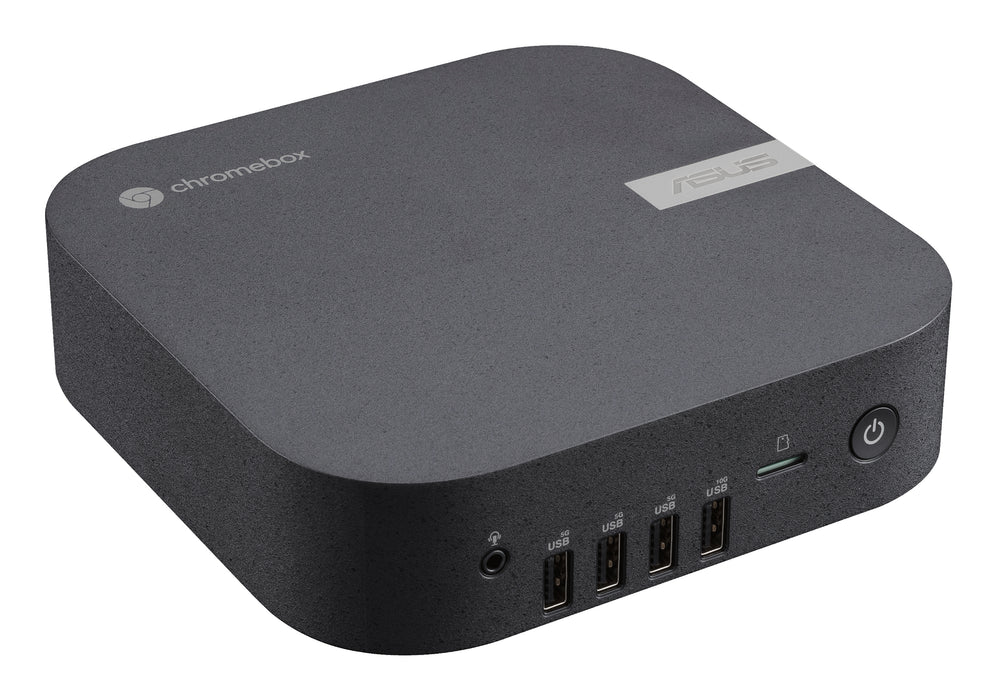 ASUS Chromebox CHROMEBOX6-S5007UN, Intel Core 5, 120U, 8 GB, DDR5-SDRAM, 128 GB, ChromeOS