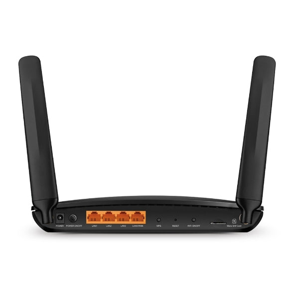 TP-Link 4G+ Cat6 AC1200 Wireless Dual Band Gigabit Router, Wi-Fi 5 (802.11ac), Dual-band (2.4 GHz / 5 GHz), Ethernet LAN, 3G, Black, Tabletop router