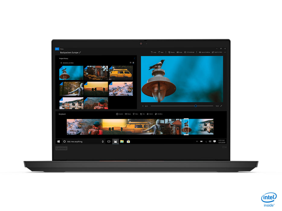 Lenovo ThinkPad E14, Intel® Core™ i7, 1.8 GHz, 35.6 cm (14"), 1920 x 1080 pixels, 8 GB, 256 GB