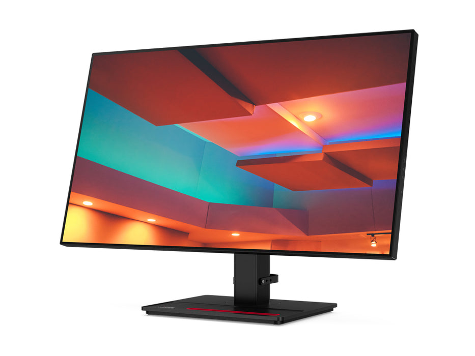 Lenovo ThinkVision P27h-20, 68.6 cm (27"), 2560 x 1440 pixels, Quad HD, LED, 6 ms, Black