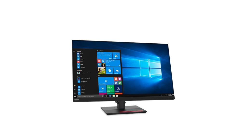 Lenovo ThinkVision T32h-20, 81.3 cm (32"), 2560 x 1440 pixels, Quad HD, LED, 6 ms, Black