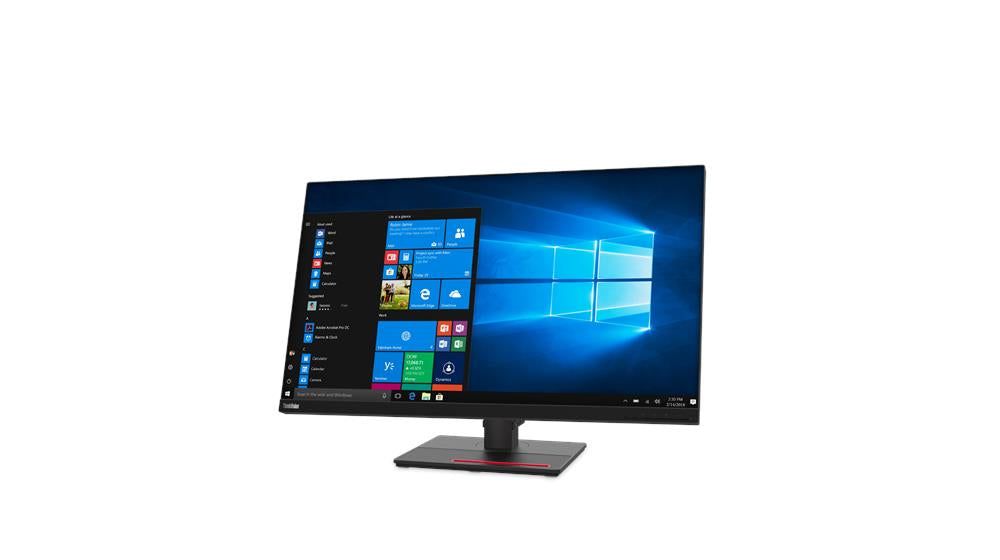 Lenovo ThinkVision T32h-20, 81.3 cm (32"), 2560 x 1440 pixels, Quad HD, LED, 6 ms, Black