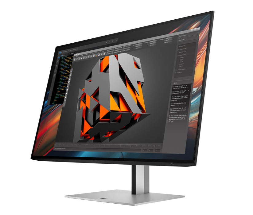 HP Series 7 Pro 24 inch WUXGA USB-C Monitor - 724pu, 61 cm (24"), 1920 x 1200 pixels, WUXGA, LCD, 5 ms, Black, Silver