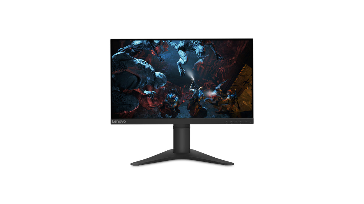 Lenovo G25-10, 62.2 cm (24.5"), 1920 x 1080 pixels, Full HD, LED, 5 ms, Black
