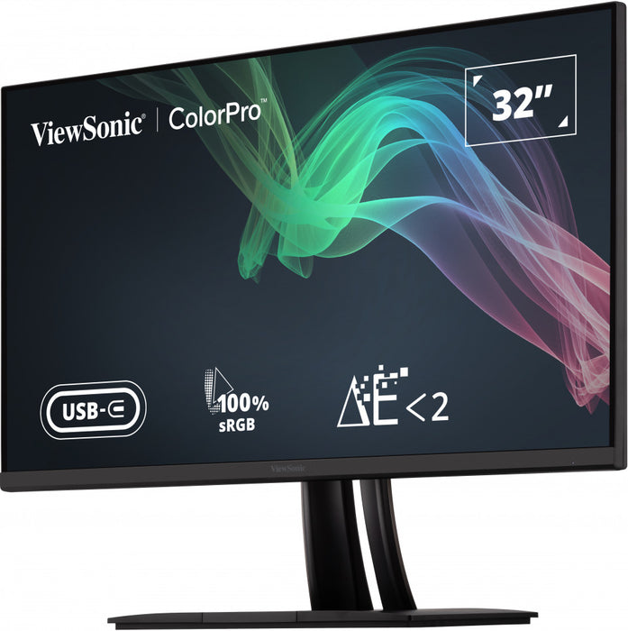 Viewsonic VP56, 81.3 cm (32"), 3840 x 2160 pixels, 4K Ultra HD, LED, 5 ms, Black