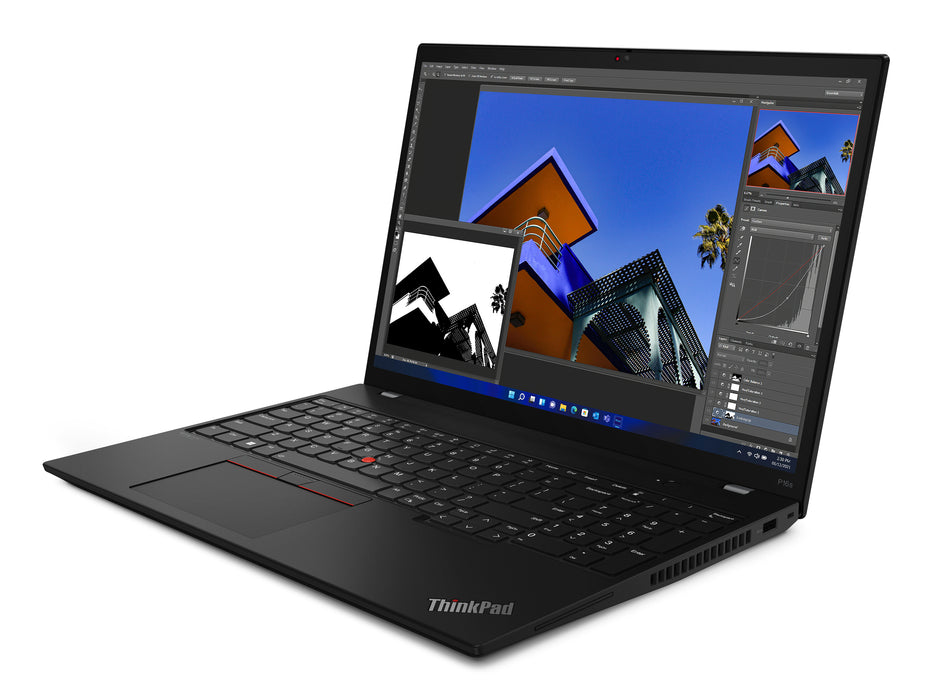 Lenovo ThinkPad P16s Gen 2 (Intel), Intel® Core™ i7, 40.6 cm (16"), 1920 x 1200 pixels, 16 GB, 512 GB, Windows 11 Pro